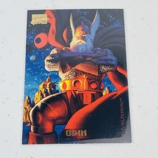1994 Fleer Marvel Masterpieces Hildebrandt Brothers 87 Odin Trading Card