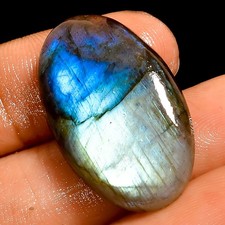 Top Quality Natural Labradorite Oval Cabochon Loose Gemstone 23 Ct 28X17X5 mm