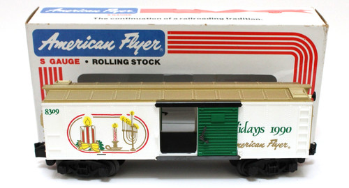 Coche de caja de Navidad American Flyer Lionel 6-48309 calibre S 1990 nuevo en caja EE. UU. | Zustand: Used