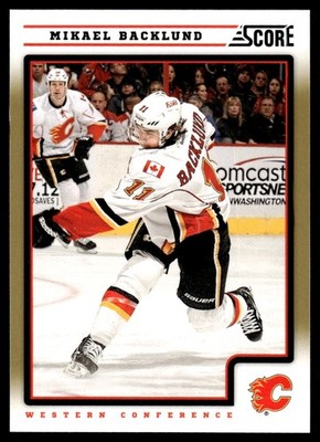 2012-13 Score Gold Rush Mikael Backlund Calgary Flames #98