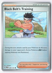 Black Belt's Training 097/131 Poke Ball Pattern Prismatic Evolutions