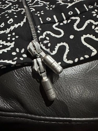 RHUDE Paisley Black Bomber Jacket image 3