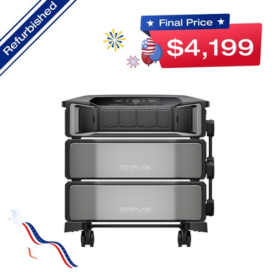 #ad EcoFlow DELTA Pro Ultra 12kWh Power Station Lifepo4 Certified Refurbished $4699.00