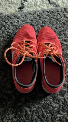 Women's Nike Free 5.0 TR Fit 4 - Lsr Crmsn/White-Drk Bs Gry in SIze 9.5