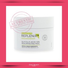 Replenix Glycolix Elite Glycolic Acid 10 Resurfacing Peel 60 Pads NEW FAST SHIP