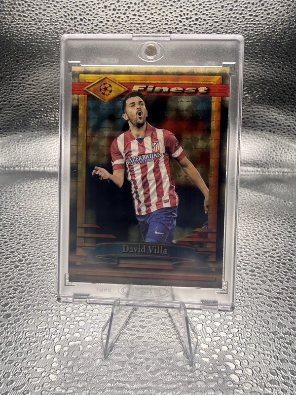 2022-23 Topps Finest Flashbacks UEFA David Villa SUPERFRACTOR 1/1 🔥