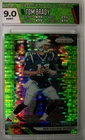 2018 PANINI PRIZM TOM BRADY NEON GREEN PULSE PRIZM SSP HGA MINT 9 READ