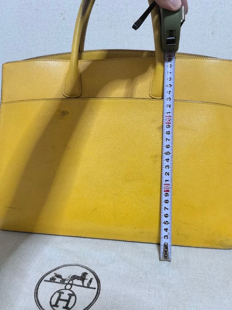 HERMES Handbag Yellow — image 3