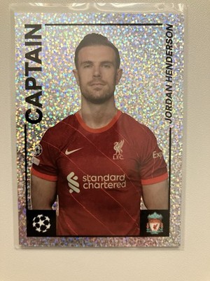 2021-22 Topps Merlin 97 Heritage Jordan Henderson #107 Captain Liverpool 