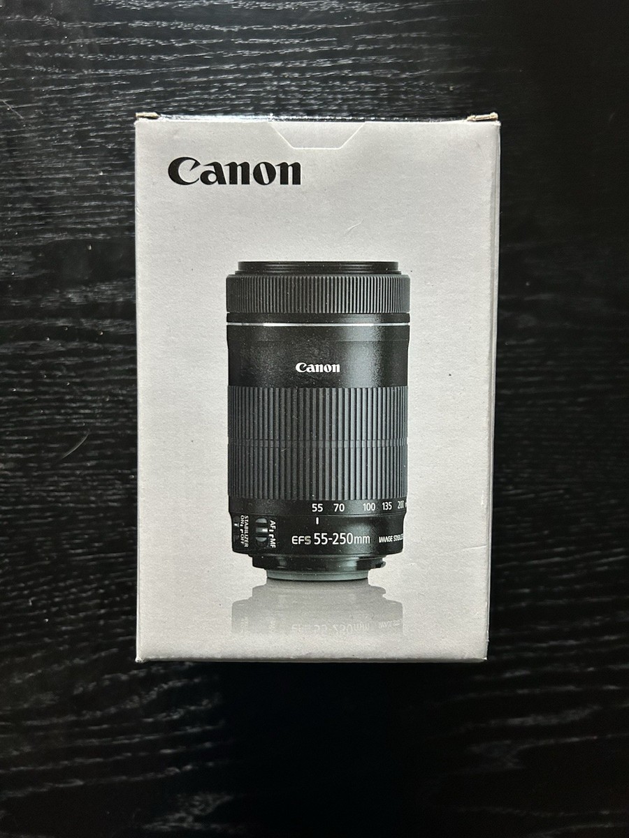 Canon EF-S 55-250mm f/4-5.6 IS STM for sale online | eBay Canon EF-S 55-250mm f/4-5.6 IS STM for sale online | eBay