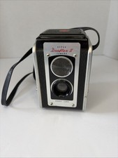 Vintage Kodak Duaflex II 620 Film Camera w/ Original Kodak Case Untested