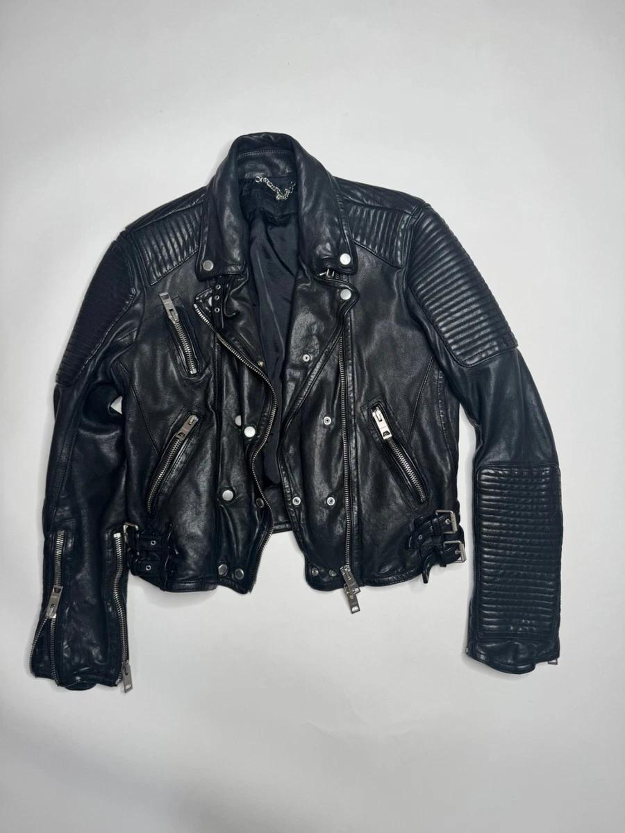 Burberry Prorsum Leather Jacket In Women