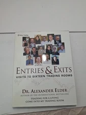 Entries and Exits : Visits to 16 Trading Rms,1ST Edition,SIGNED by A. Elder,HB