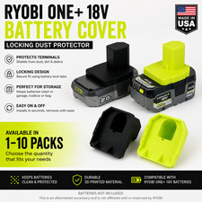RYOBI ONE+ 18V Battery Terminal Cover Locking Dust Cap Protector