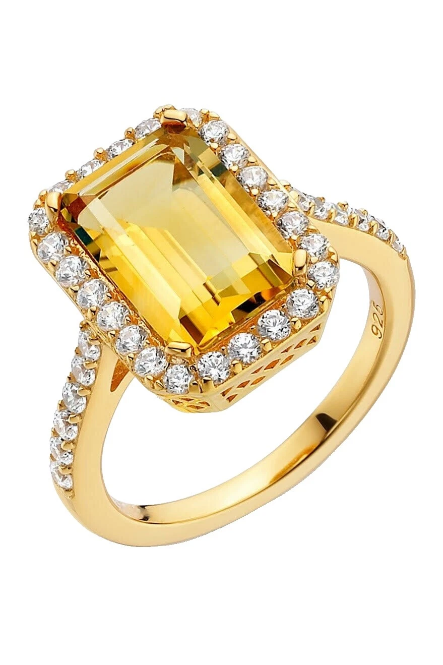 Yellow Gold Filled 9 Ring Fashion Rings