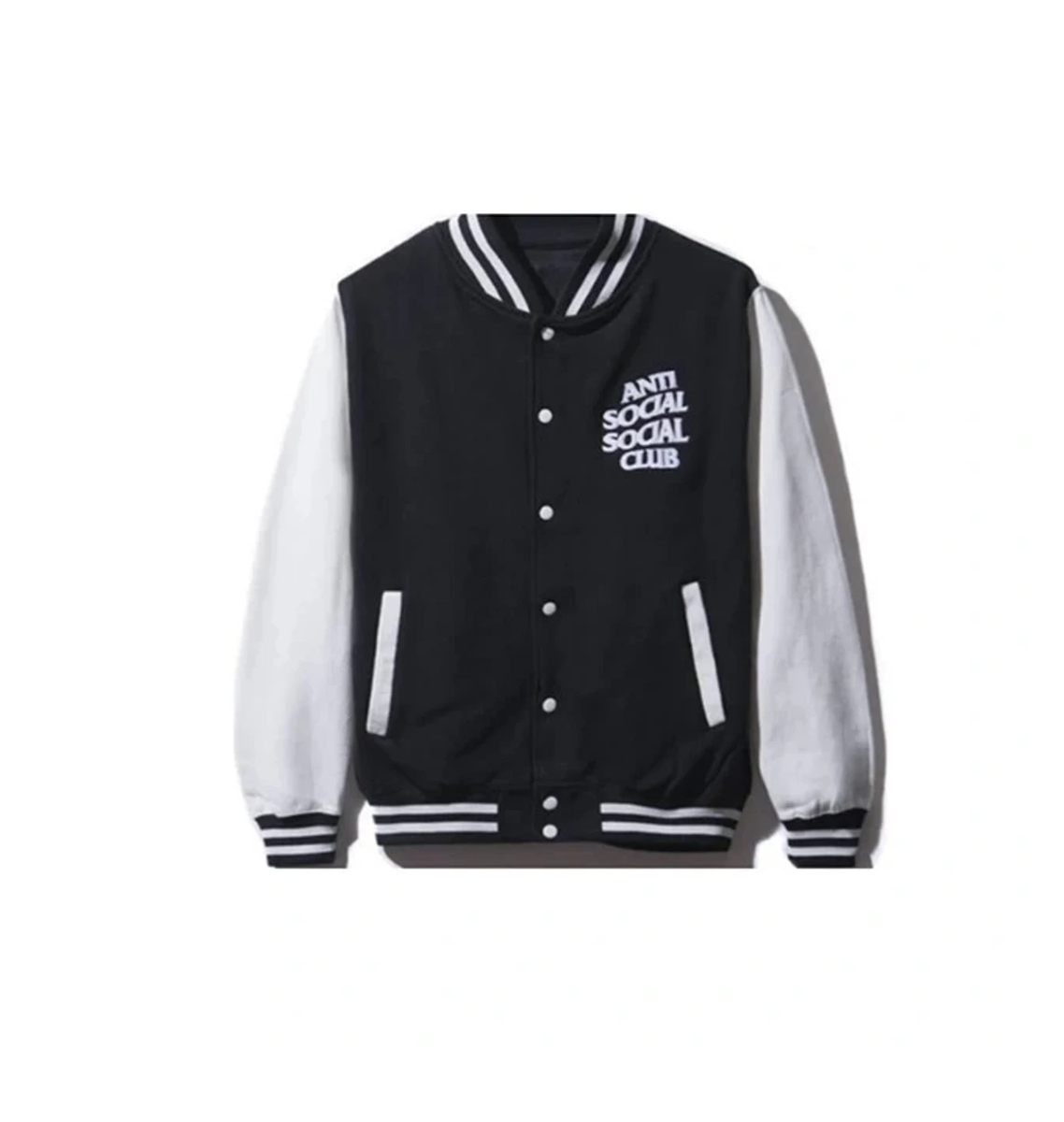 BNWT Anti Social Social Club ASSC Dropout Letterman Jacket Yellow