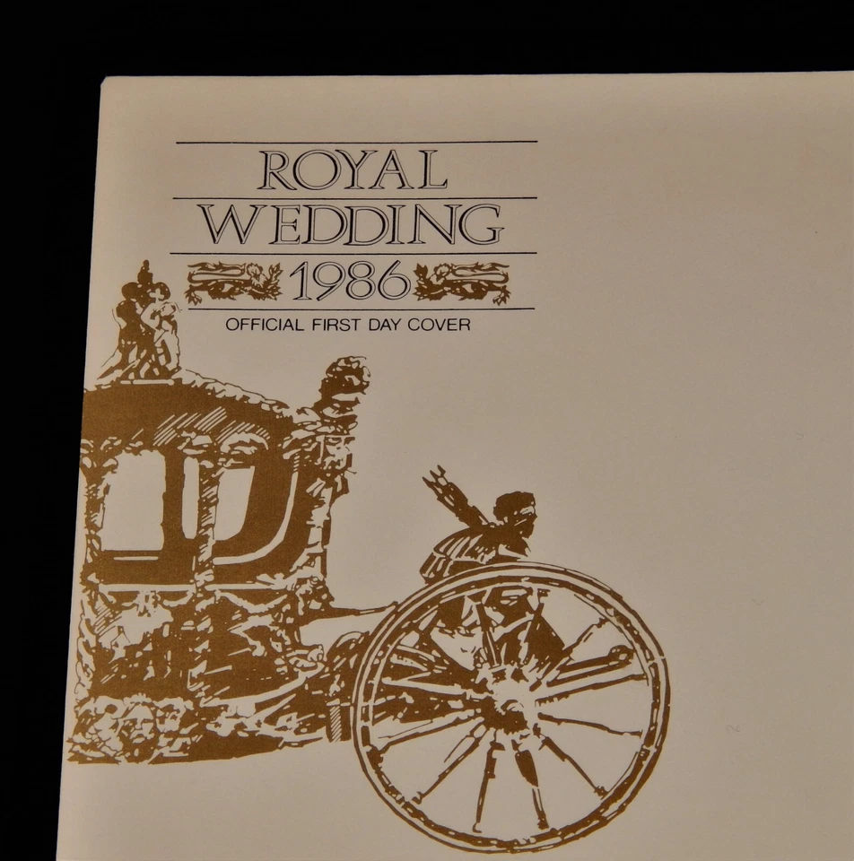 复古封面,1986 年,曼努玛加、TUVALU、FDC、皇家婚礼、安德鲁和莎拉、费吉 — 第 3/4 张图片