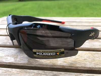 X Loop Polarized Sunglasses PZ-X362403 Smoke Black Lens