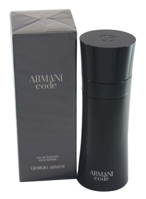 Armani Code by Giorgio for Men Edt 4.2 OZ 125 ML Refillable  Spray New In Box