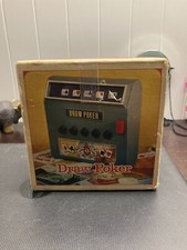 Vintage 1971 Waco Draw Poker Cordless Automatic Handheld Game TESTED