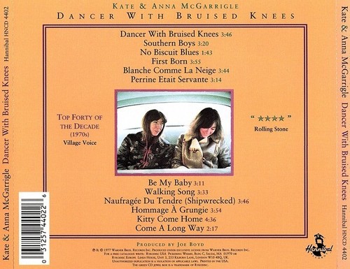 Kate & Anna McGarrigle Dancer With Bruised Knees CD Folk - Picture 2 of 4