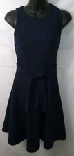Anthropologie Hutch Blue Sz Small Fit And Flare Dress