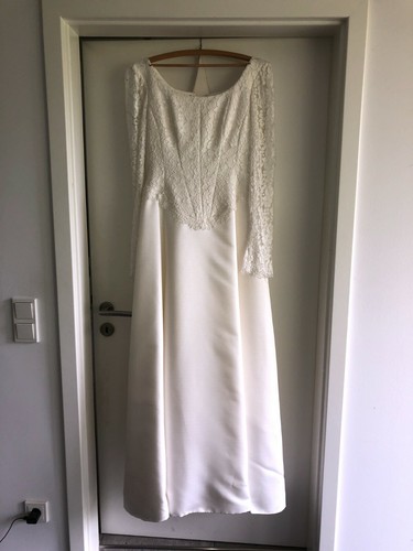 Traumhaft schönes Korsagen-Brautkleid mit Spitze Gr. 38/40 Hochzeitskleid - Bild 8 von 10