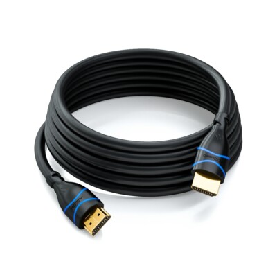 2m HDMI Kabel 4K UHD 2160p HDMI 2.0 kompatibel FULL HD 1080p 3D ARC HDR CEC DTS