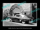 OLD 8x6 HISTORIC PHOTO OF 1949 CADILLAC COUPE DE VILLE LAUCH PRESS PHOTO 2