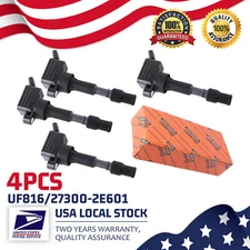 4Pcs Modigt lgnition Coil OEM Replacement For UF816 / 27300-2E601, Plug on play