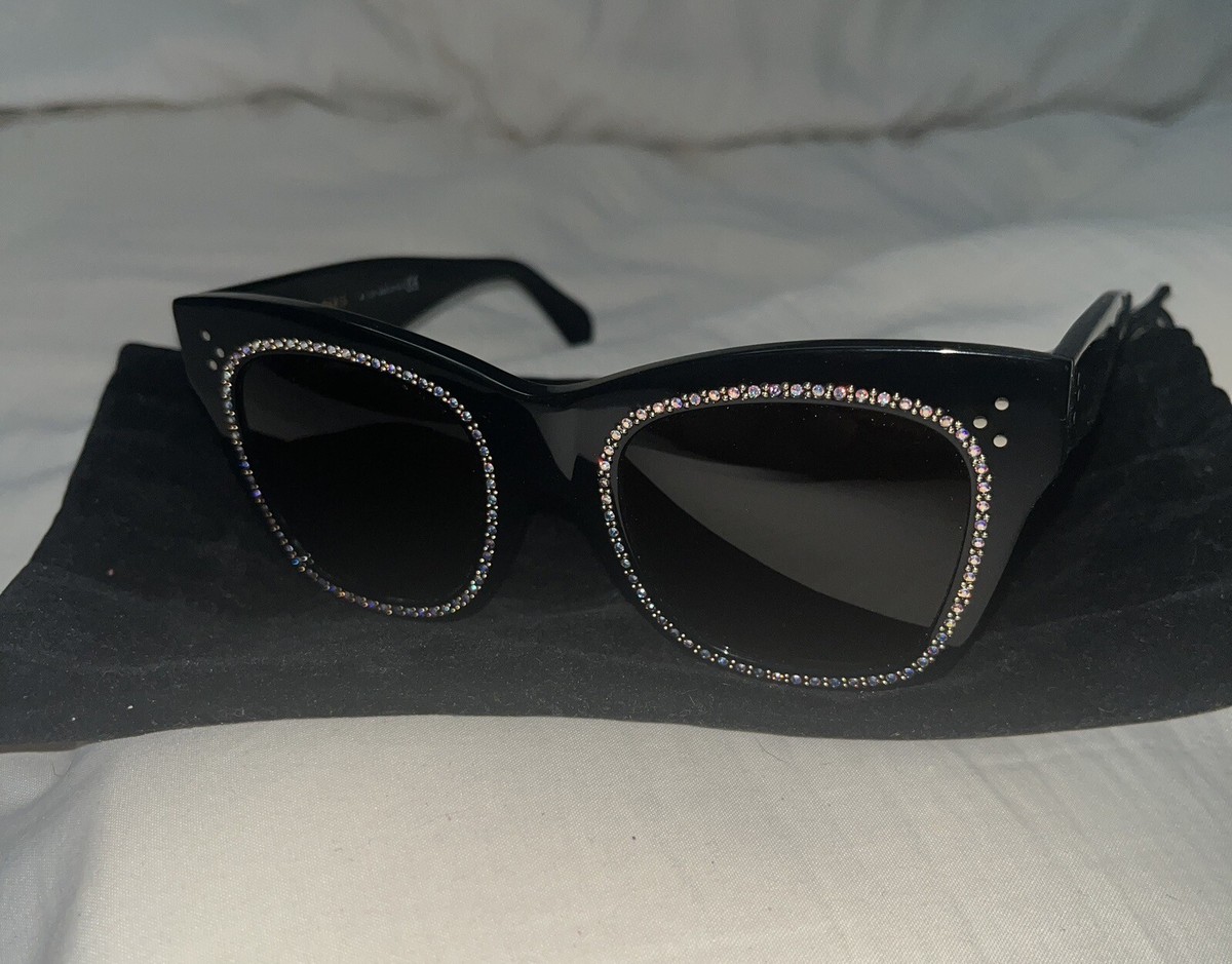 Celine Sunglasses CL4004|S O1A Black | eBay display picture 2