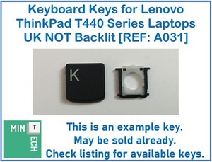 Tastatur Ersatz Tasten für Lenovo ThinkPad T440 Serie Laptops UK NICHT Hintergrundbeleuchtung