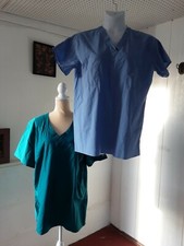 Scrubs   059 Tops Unisex Lot Of Two. One Landau Stretch. One Standardtextile