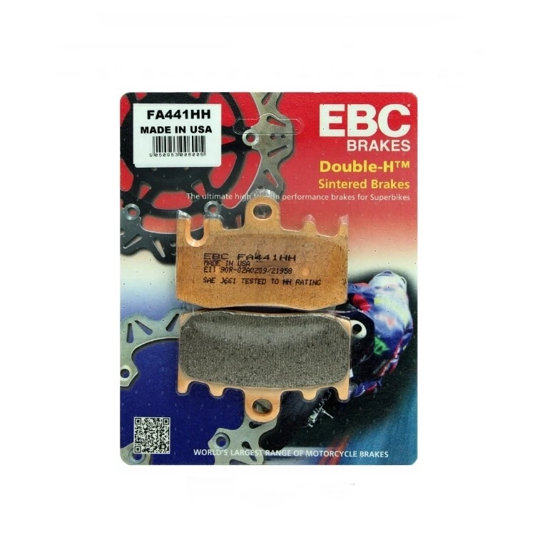 EBC FRONT and REAR Brake Pads & Wear Sensors Fits BMW K1200GT (2006 to 2008) K44 - Image 2 of 4