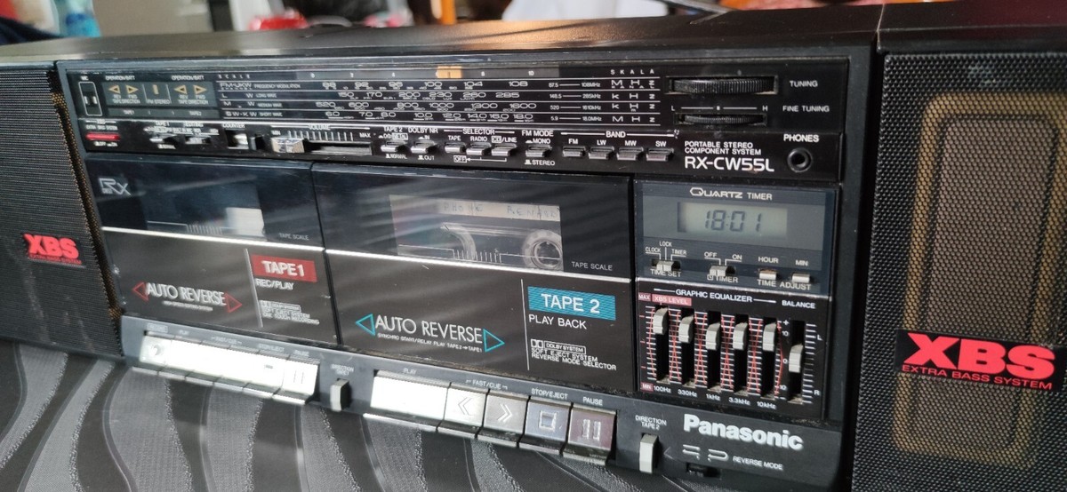 Autoradio Vintage Panasonic RX-CW55L