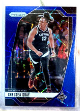 Chelsea Gray 2024 Panini Prizm WNBA Blue Velocity Prizm Card-#84 Las Vegas Aces