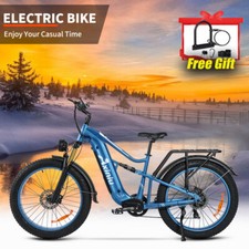 E-Bike 26" Electric Bike Fat Tire 1800W City Bicycle -Commuter Ebike