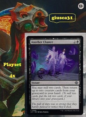Magic Playset - 4x Another Chance - Common - The Lost Caverns of Ixalan - EN/NM