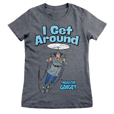 Officially Licensed Inspector Gadget - I Get Around Women T-Shirt