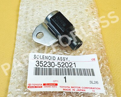 きみ 35230-52021 TOYOTA GENUINE SOLENOID ASSY,TRANSMISSION 3WAY, NO.2
