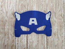 Marval Captain America Children's Costume Mask fro Halloween, Dress Up, Birthday