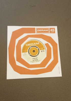Cat Stevens A Bad Night/The Laughing Apple 7'' Single  Deram records 1967 DM140