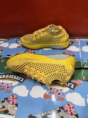 No Bull Knit Runner Run Walk Hike Shoes Lemon Drop Yellow 