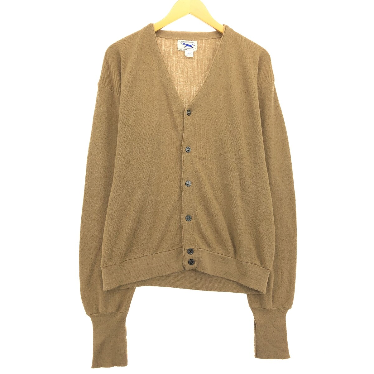 トップス 70's JC Penney Acryl cardigan 70'S JCPenney THE FOX Sweater Acrylic Knit Cardigan Made in