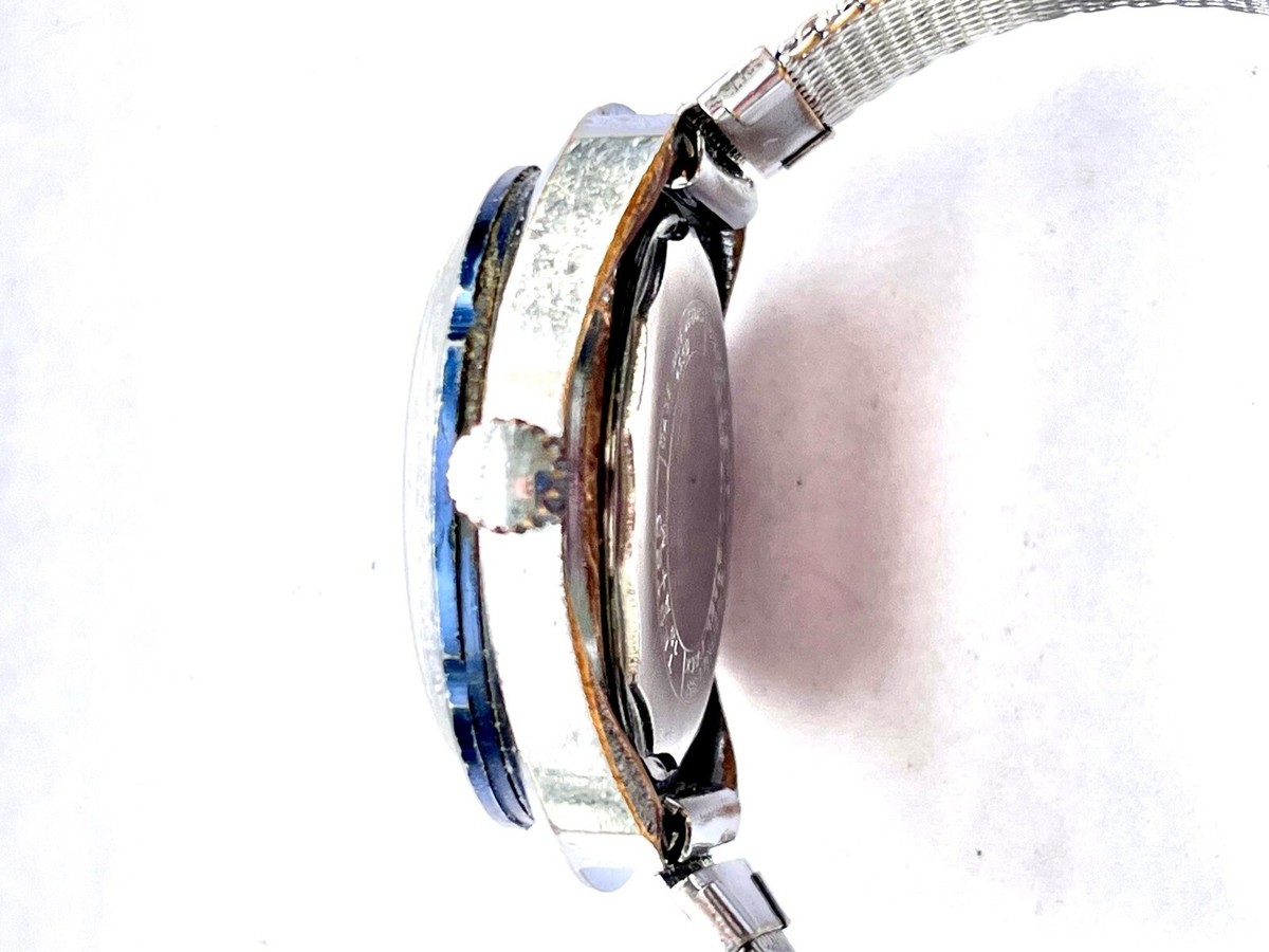 BELAIR Seapearl 600 Divers Watch 17 Jewel 15ATM Checkerboard Bezel