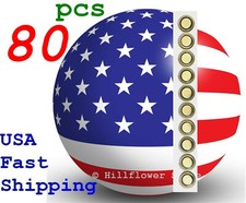 80 pcs AG1 LR60 LR621 G1 364A 164 Bulk 1.5V 0 Hg Alkaline Battery