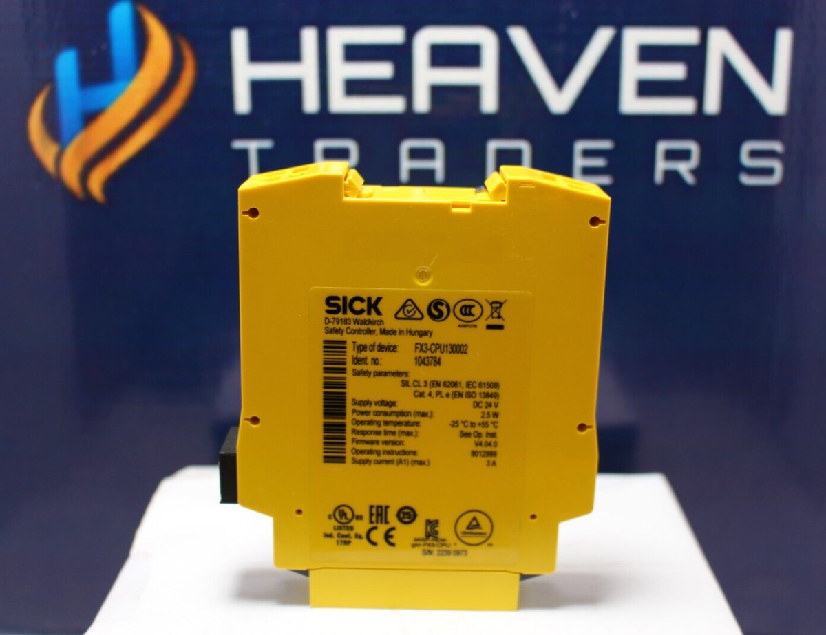 SICK - FX3-CPU130002 FLEXI SOFT SAFETY CONTROLLER | eBay