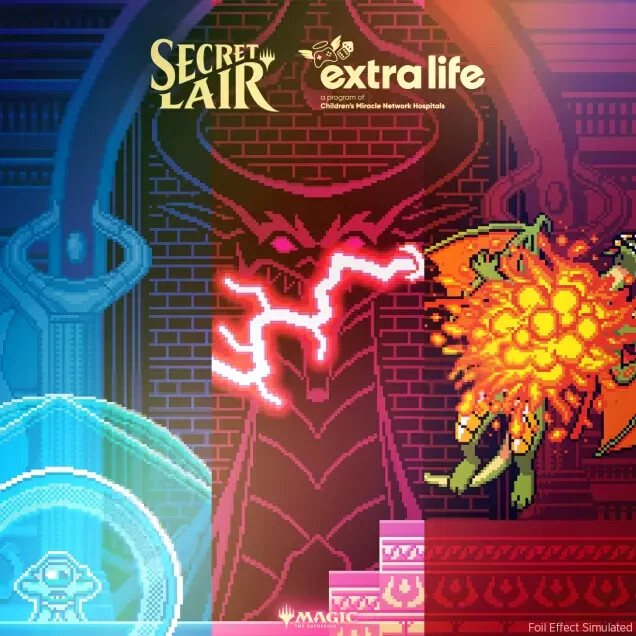 Secret Lair x Extra Life: Pixel Perfect | Extra Life 2024 Secret Lair x Extra Life: Pixel Perfect | Extra Life 2024
