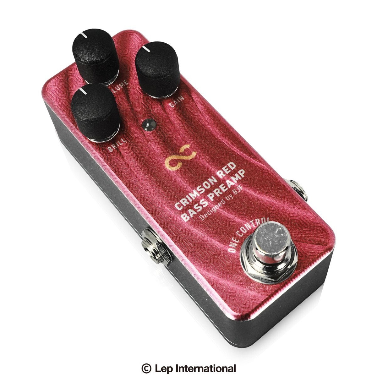 One Control CRIMSON RED BASS PREAMP[mini pedal][Bass Effects