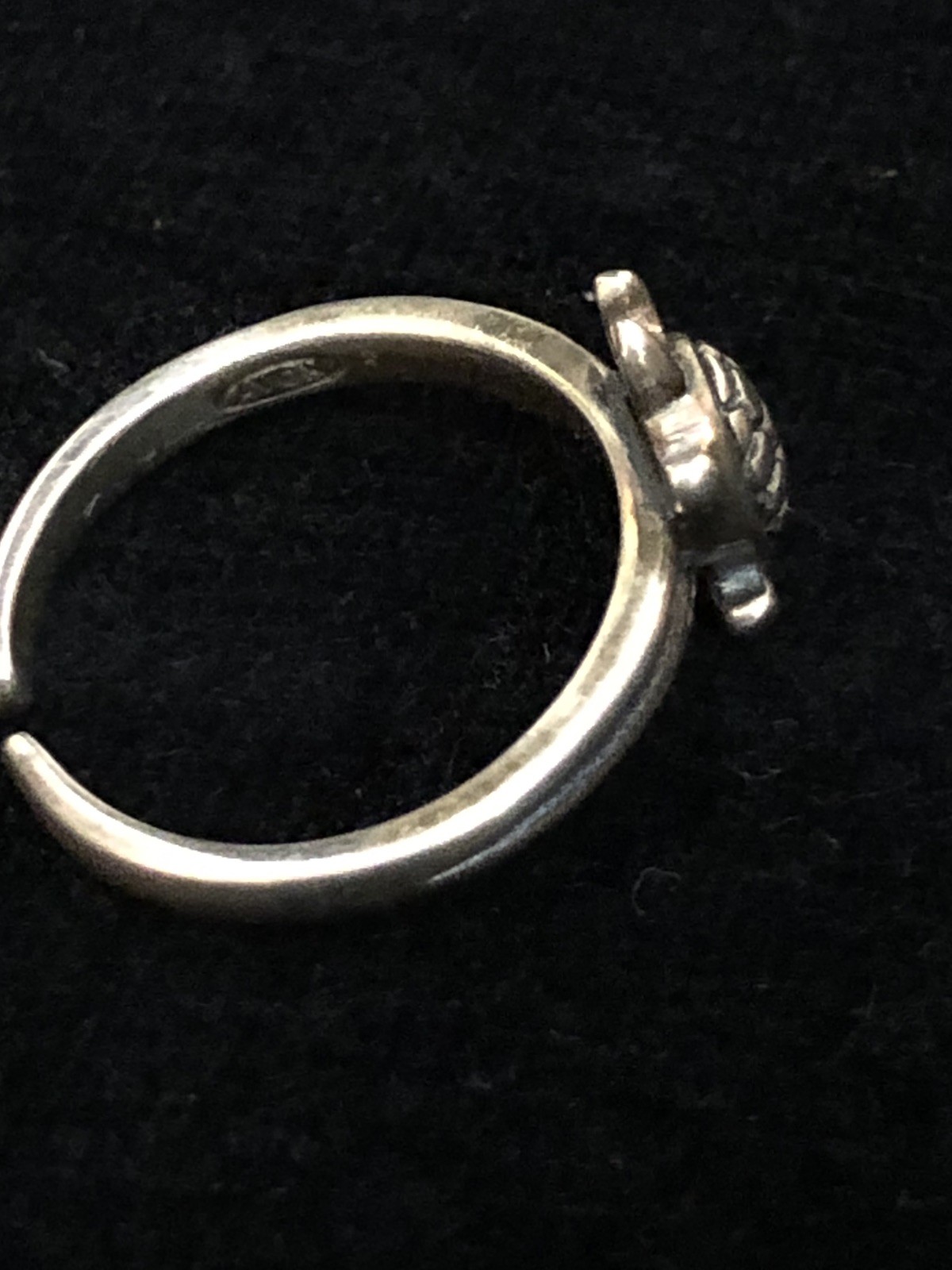 Avon Sterling Silver Turtle Adjustable Ring In Ve… - image 13
